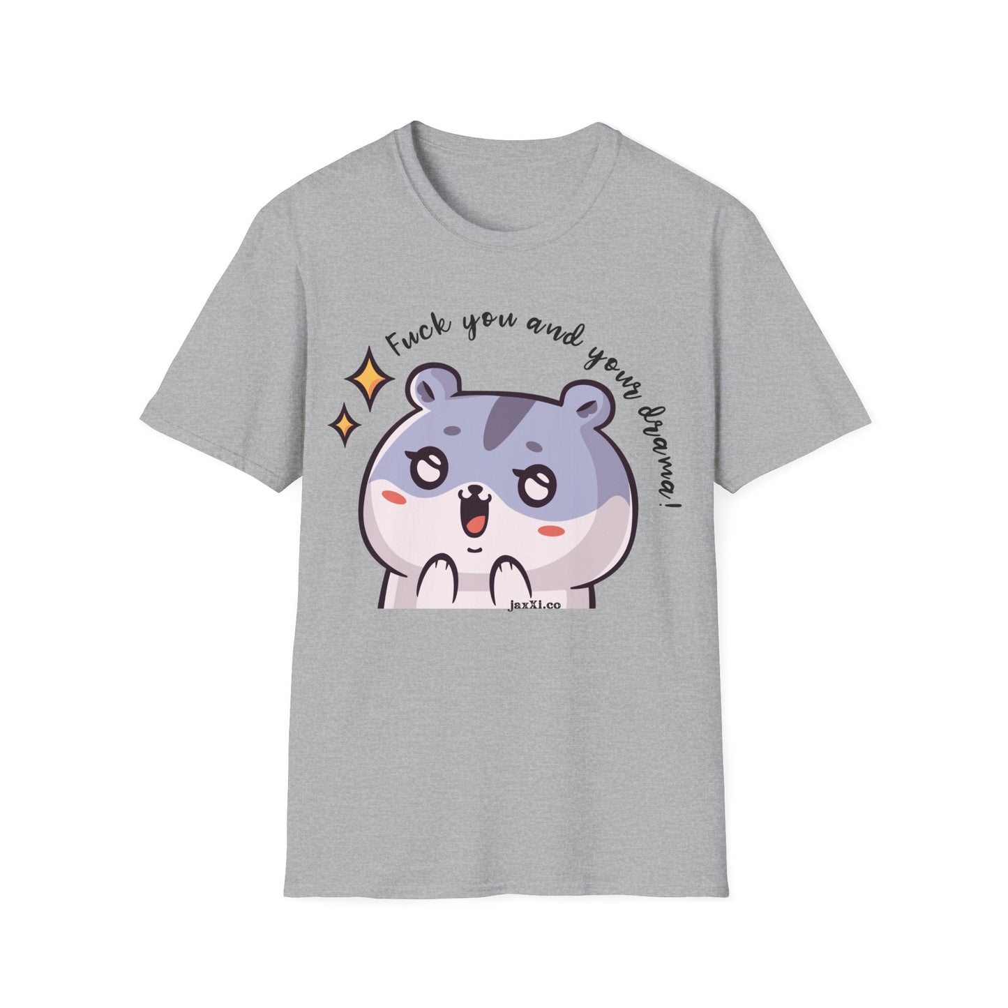 JaxXi Cat - No Drama kitty T-shirt