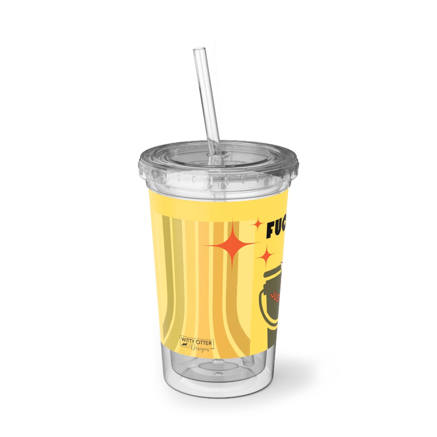 "Just wing it" motivational cup /BPA approved cup, motivational, inspirational gift cup