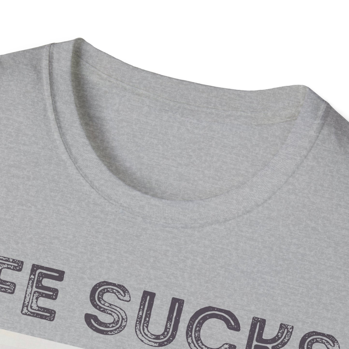 Nick Miller "Life sucks" t-shirt | New Girl fan gift