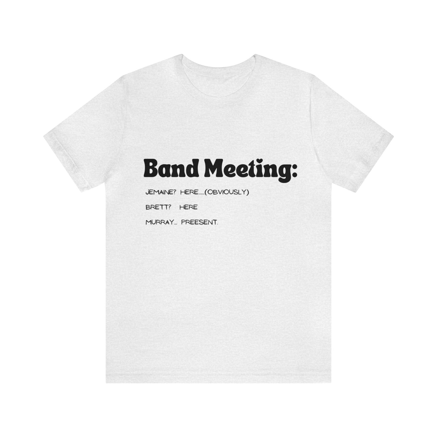 Flight of the Conchords meeting tee, FOTC fan gift, Band meeting t-shirt