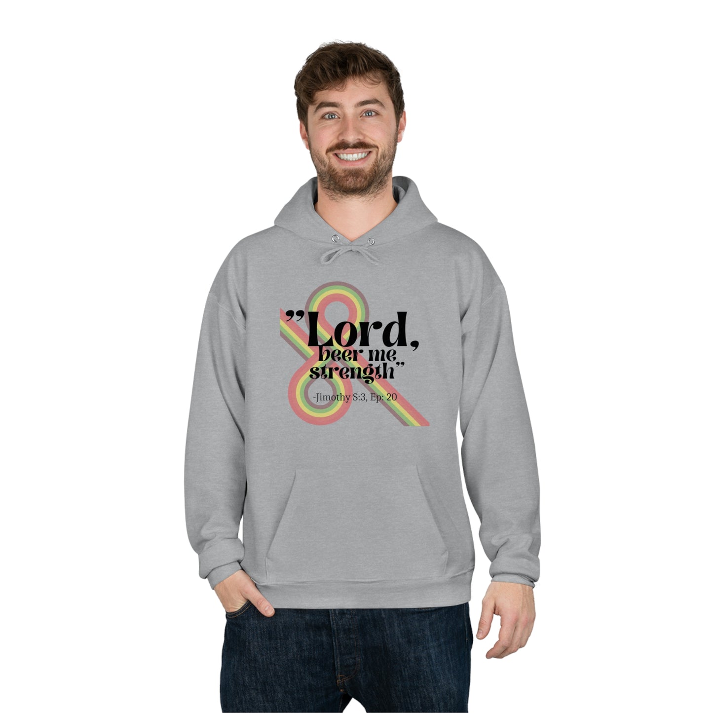 the Office show hoodie - Lord beer me strength quote - Jim Halpert quote hoodie - the Office fan gift