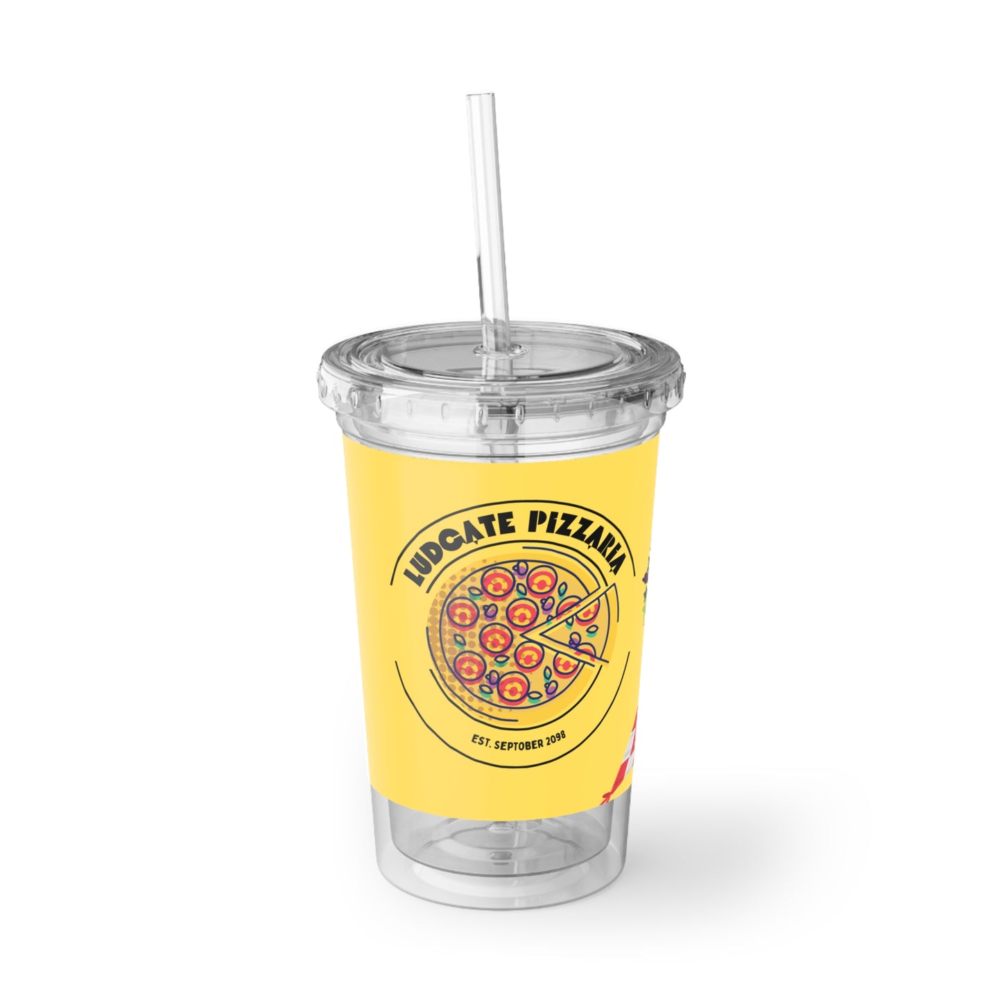 Ludgate pizzaria cup, motivational cup /BPA approved cup, motivational, inspirational gift cup